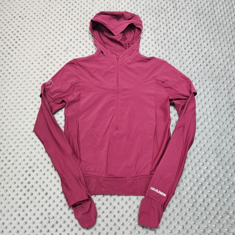 Lululemon‎ Senseknit Composite Running Jacket 6 Pomegranate